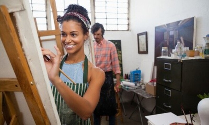 Bob Ross Painting Class for Two, Three, or Four at Sanaa Studios (Up to 24% Off)