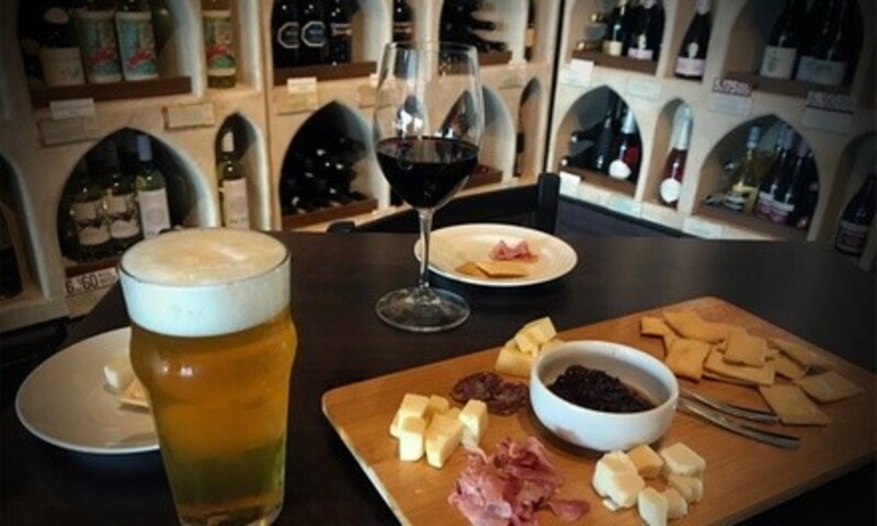 $28 for 2 Glasses of Wine or Beer with Flatbread or Cheese Plate and Truffles at WineStyles ($37 Value)