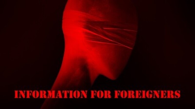 "Information for Foreigners"